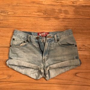 Vintage Levi cutoffs